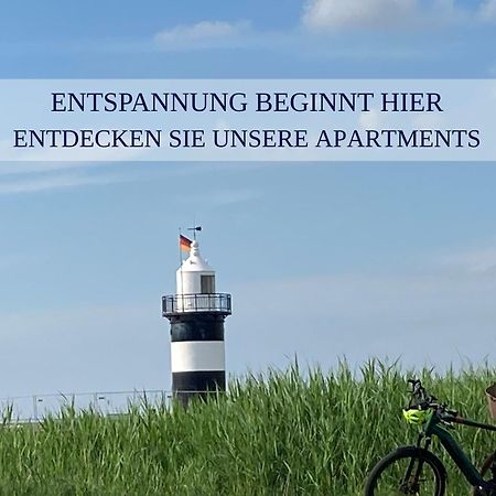 Haus Krabbe Apartments, Zentral Gelegen Im Idyllischen Nordseeort Zwischen Bremerhaven Und Cuxhaven, Hunde Kostenfrei Willkommen, Hauseigene Kostenfreie Parkplaetze Wremen Kültér fotó